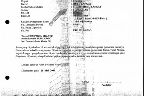 Batu 19 Sungai Lui Hulu Langat