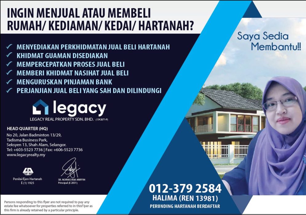 Agen / Ejen Hartanah Berdaftar di Sungai Tekali