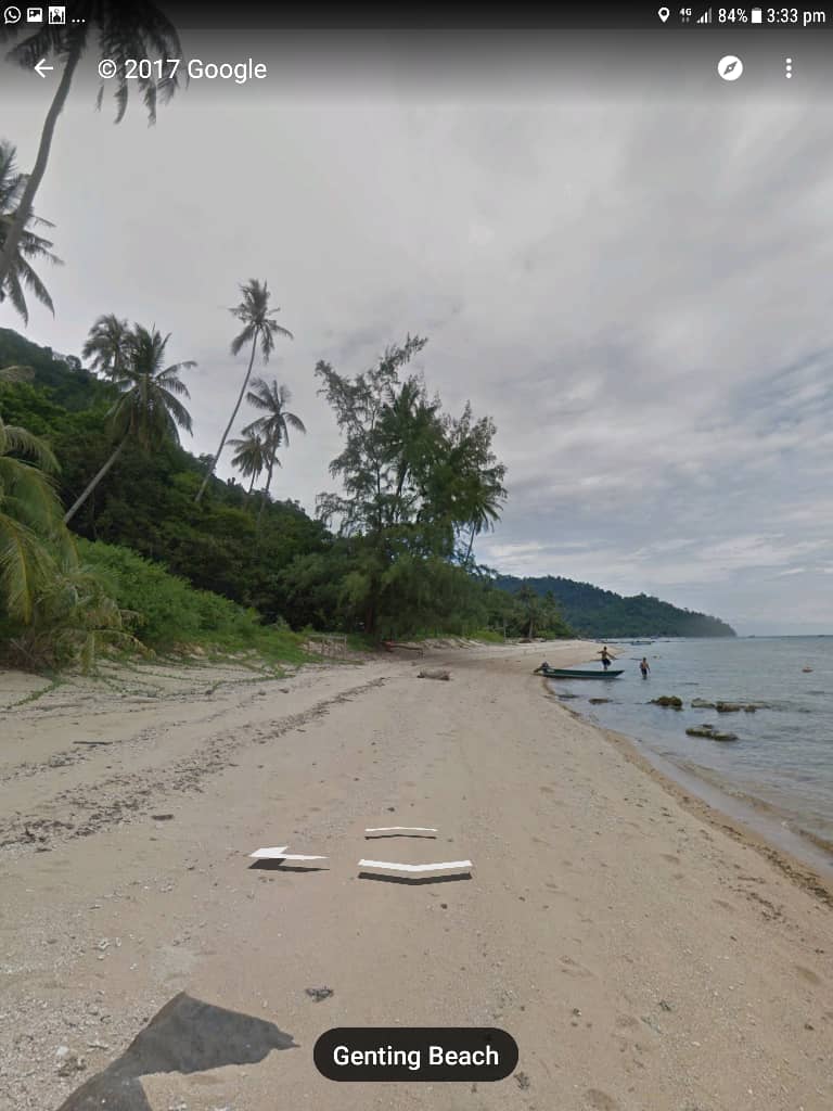Tanah Tepi Pantai Pulau Tioman