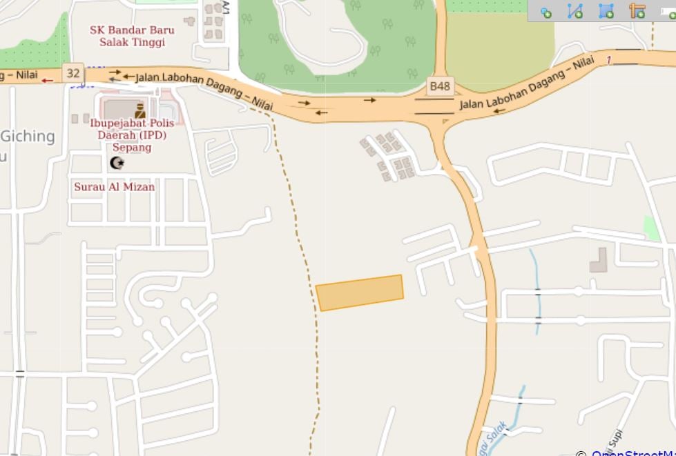 Development land Labu Sepang