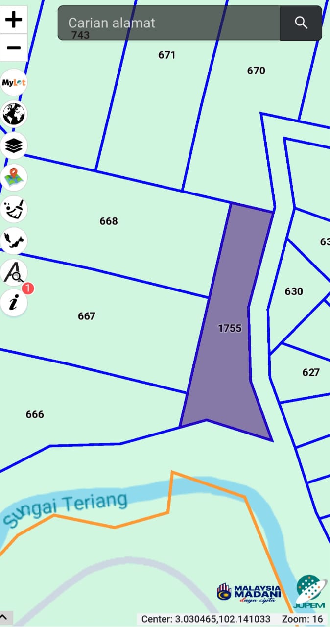 Tanah Kenaboi Jelebu Negeri Sembilan