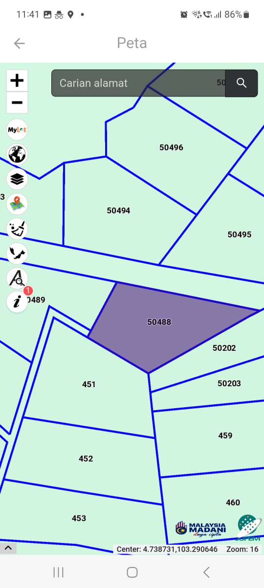 Tanah RTB Lubuk Aur Dungun