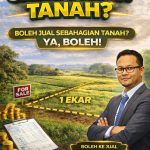 Boleh Jual Sebahagian Tanah