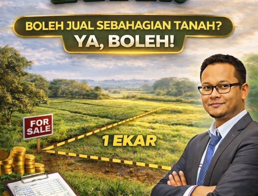 Boleh Jual Sebahagian Tanah